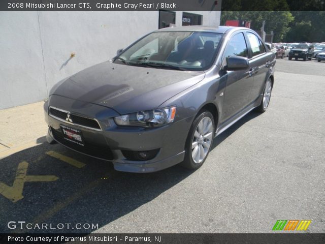 2008 Mitsubishi Lancer GTS in Graphite Gray Pearl