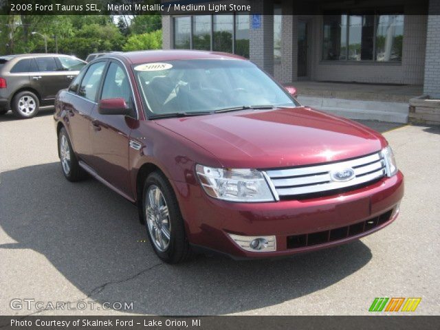 2008 Ford Taurus SEL in Merlot Metallic