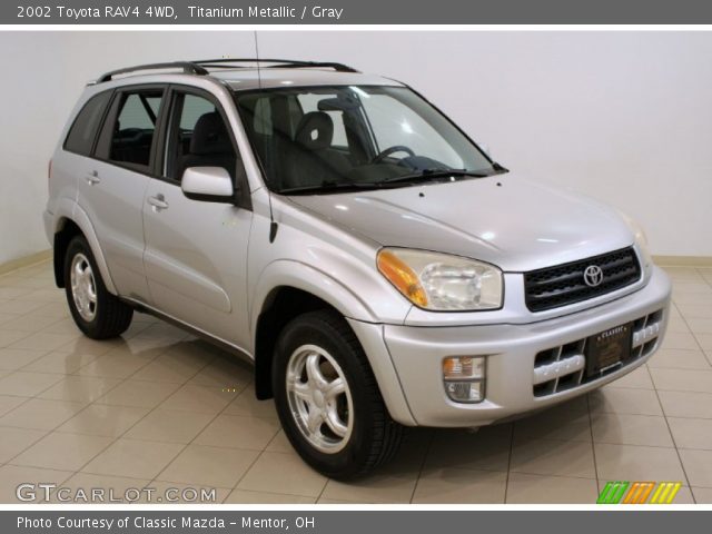 2002 Toyota RAV4 4WD in Titanium Metallic