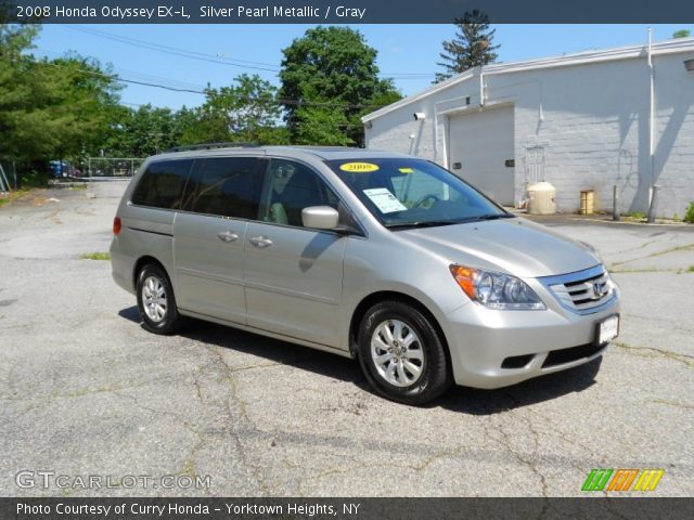 2008 Honda Odyssey EX-L in Silver Pearl Metallic