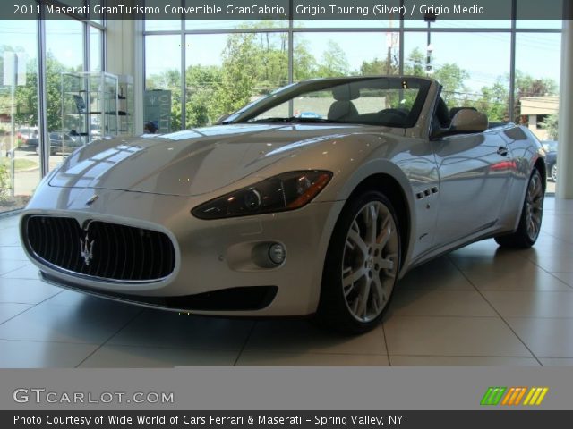 2011 Maserati GranTurismo Convertible GranCabrio in Grigio Touring (Silver)