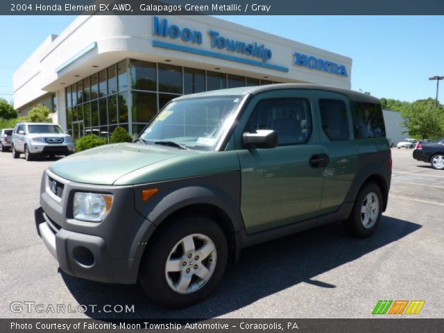 2004 Honda Element EX AWD in Galapagos Green Metallic