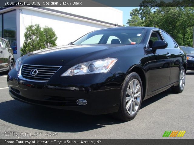 2008 Lexus ES 350 in Obsidian Black