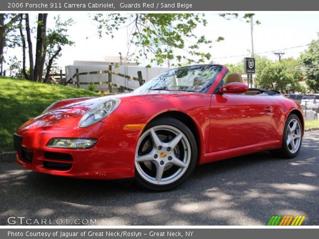 2006 Porsche 911 Carrera Cabriolet in Guards Red