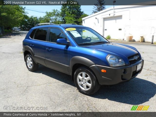 2005 Hyundai Tucson GLS V6 in Nautical Blue