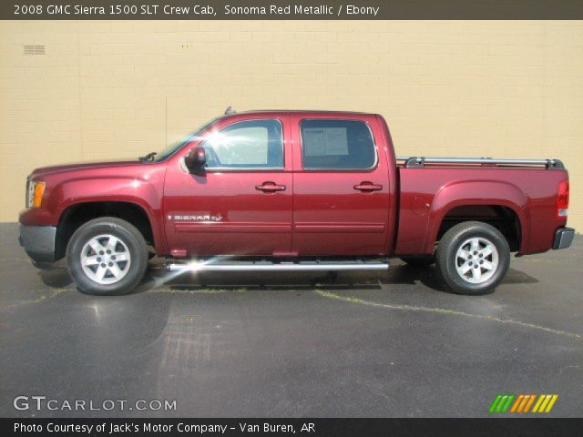 2008 GMC Sierra 1500 SLT Crew Cab in Sonoma Red Metallic