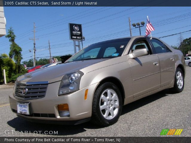 2005 Cadillac CTS Sedan in Sand Storm
