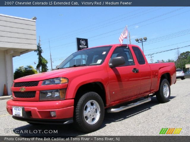 2007 Chevrolet Colorado LS Extended Cab in Victory Red