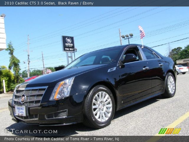 2010 Cadillac CTS 3.0 Sedan in Black Raven