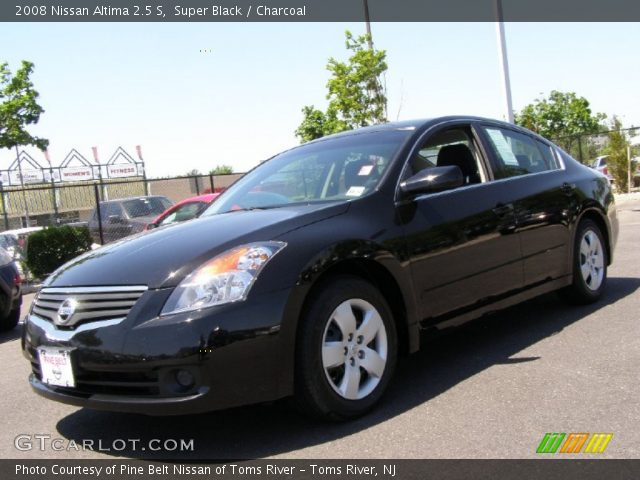 2008 Nissan Altima 2.5 S in Super Black