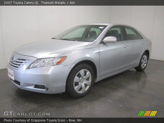 2007 Toyota Camry LE in Titanium Metallic