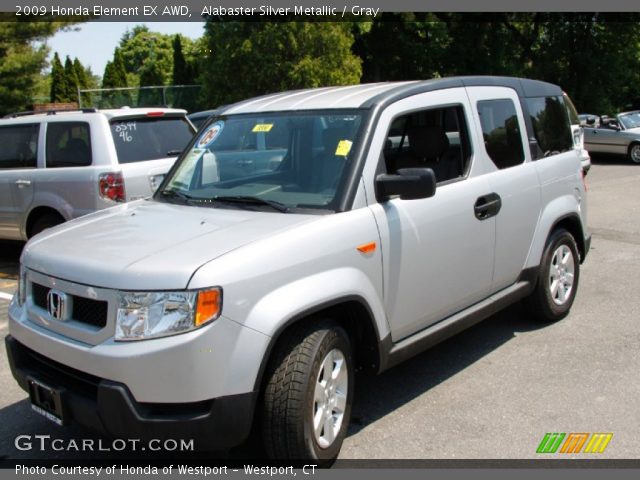 2009 Honda Element EX AWD in Alabaster Silver Metallic