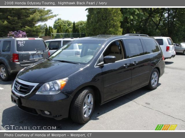 2008 Honda Odyssey Touring in Nighthawk Black Pearl