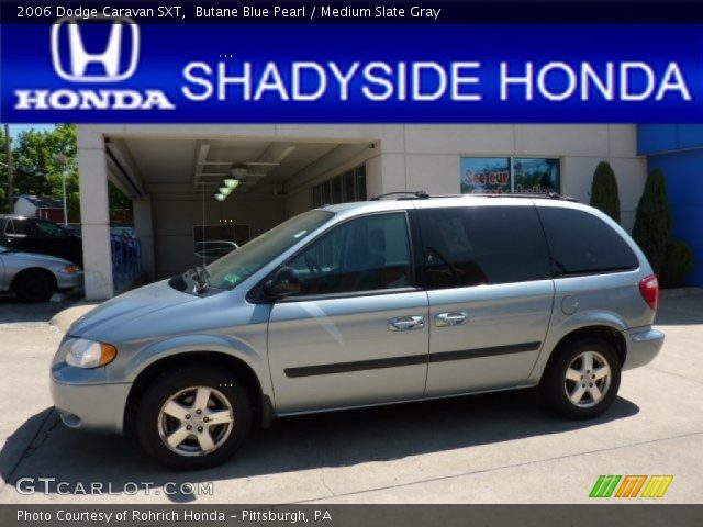 2006 Dodge Caravan SXT in Butane Blue Pearl