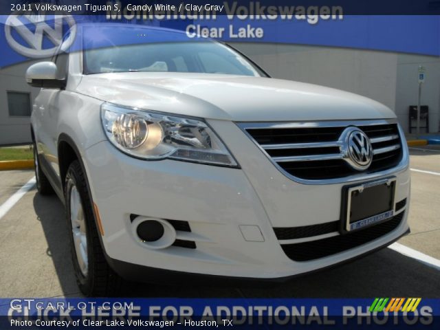 2011 Volkswagen Tiguan S in Candy White