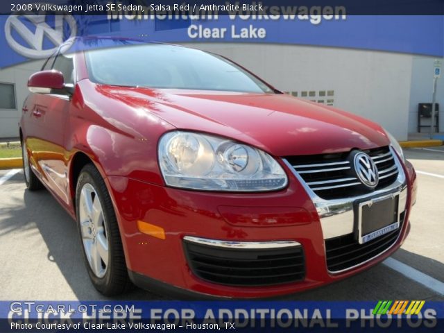 2008 Volkswagen Jetta SE Sedan in Salsa Red