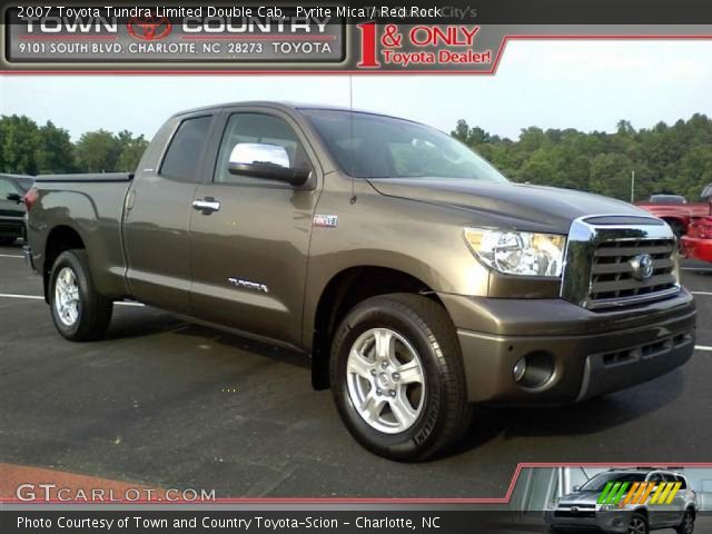2007 Toyota Tundra Limited Double Cab in Pyrite Mica