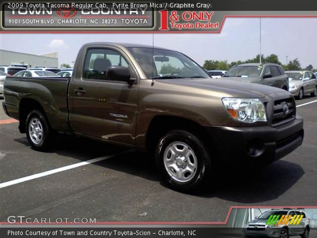 2009 Toyota Tacoma Regular Cab in Pyrite Brown Mica