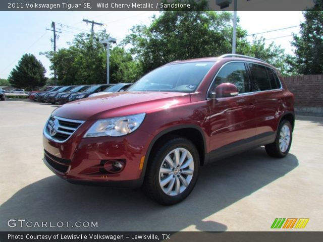 2011 Volkswagen Tiguan SE in Wild Cherry Metallic