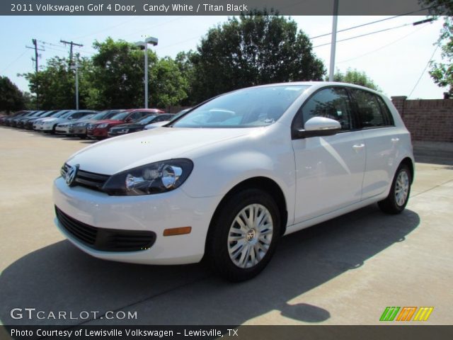 2011 Volkswagen Golf 4 Door in Candy White