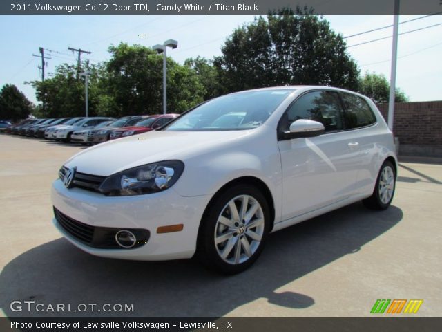 Candy White 2011 Volkswagen Golf 2 Door TDI with Titan Black interior 2011 Candy White 2011 Volkswagen Golf 2 Door TDI with Titan Black interior 2011