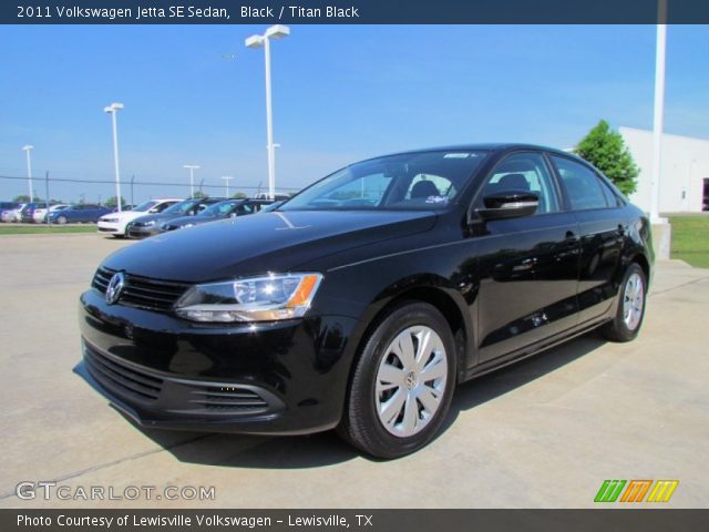 2011 Volkswagen Jetta SE Sedan in Black
