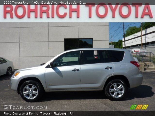 2009 Toyota RAV4 4WD in Classic Silver Metallic