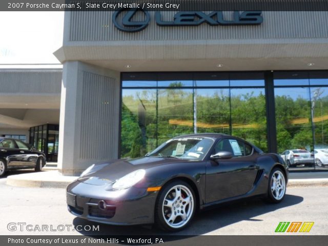 2007 Porsche Cayman S in Slate Grey Metallic