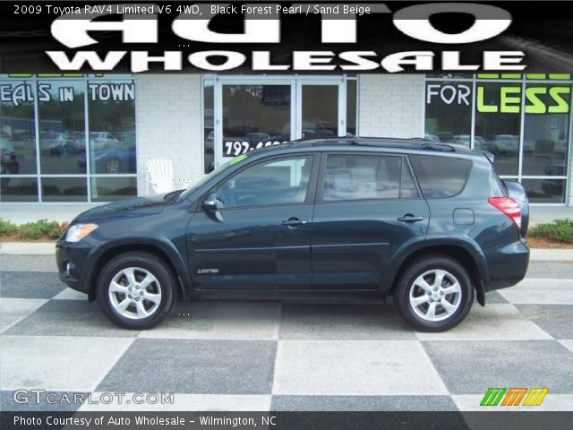 2009 Toyota RAV4 Limited V6 4WD in Black Forest Pearl