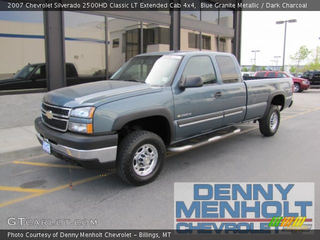 2007 Chevrolet Silverado 2500HD Classic LT Extended Cab 4x4 in Blue Granite Metallic