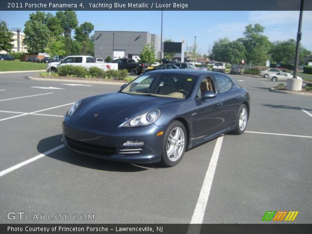 2011 Porsche Panamera 4 in Yachting Blue Metallic