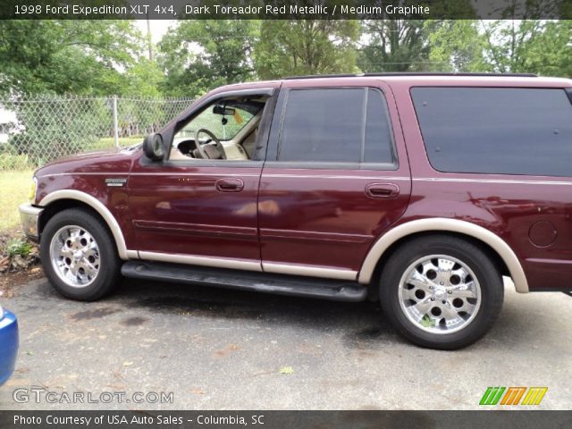 1998 Ford Expedition XLT 4x4 in Dark Toreador Red Metallic