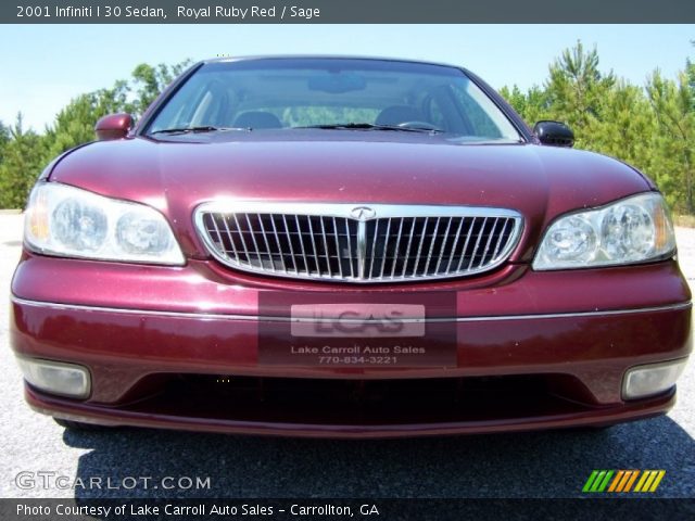 2001 Infiniti I 30 Sedan in Royal Ruby Red