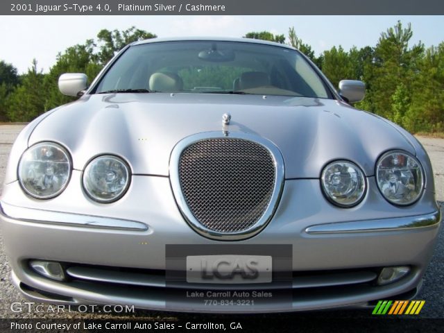 2001 Jaguar S-Type 4.0 in Platinum Silver