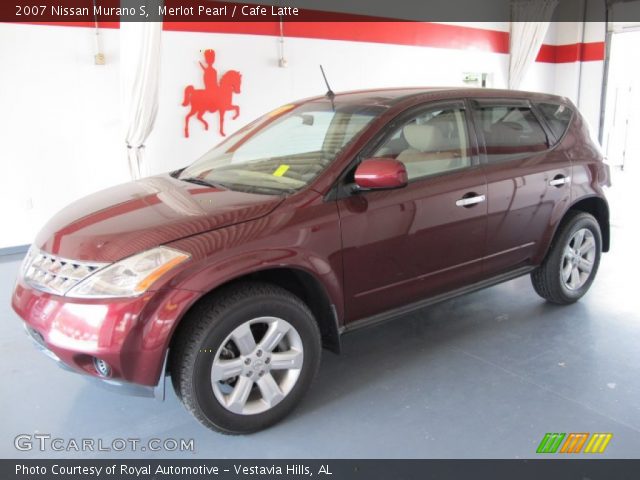 2007 Nissan Murano S in Merlot Pearl