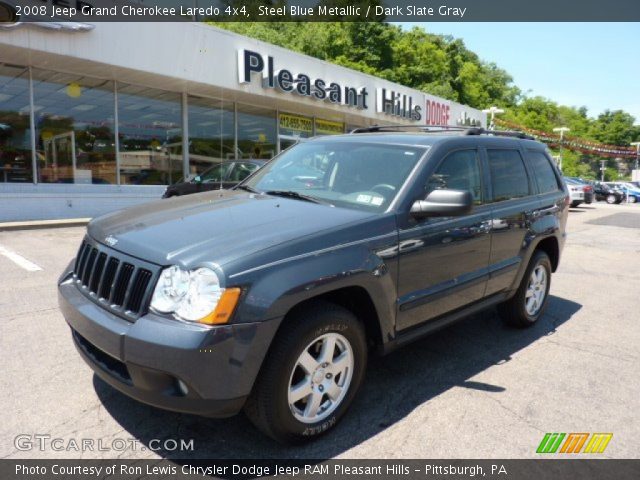 2008 Jeep Grand Cherokee Laredo 4x4 in Steel Blue Metallic