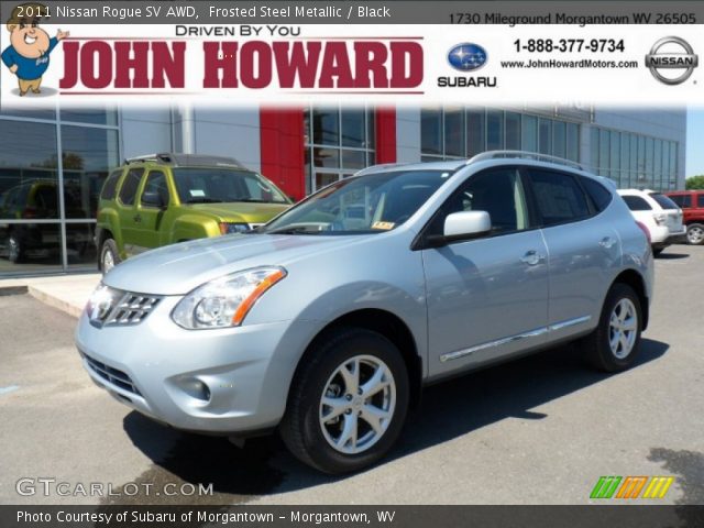 2011 Nissan Rogue SV AWD in Frosted Steel Metallic