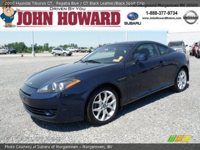 2008 Hyundai Tiburon GT in Regatta Blue