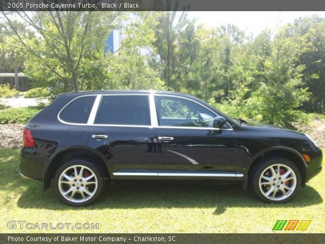 2005 Porsche Cayenne Turbo in Black