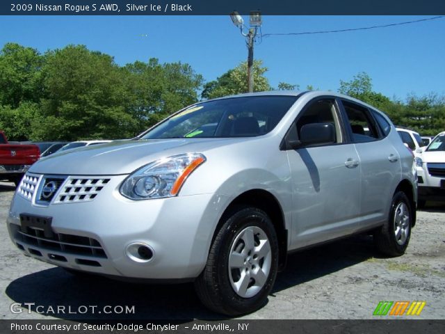 2009 Nissan Rogue S AWD in Silver Ice