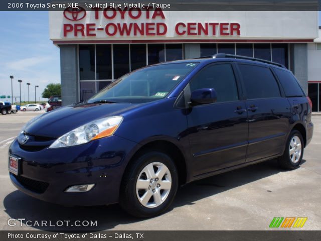 2006 Toyota Sienna XLE in Nautical Blue Metallic