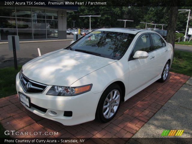 2007 Acura TSX Sedan in Premium White Pearl