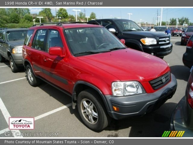 1998 Honda CR-V EX 4WD in San Marino Red
