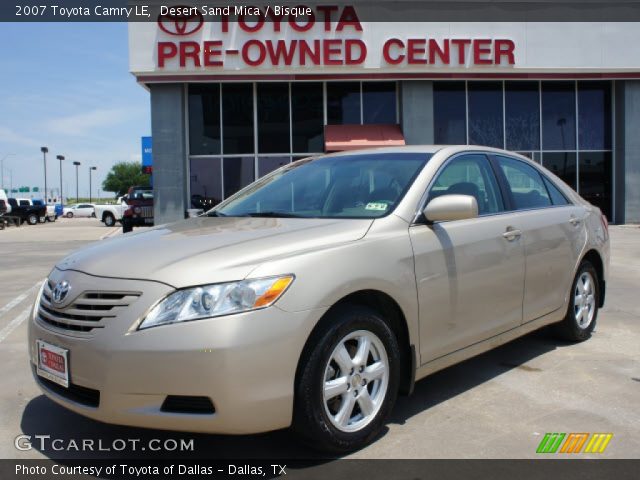 2007 Toyota Camry LE in Desert Sand Mica