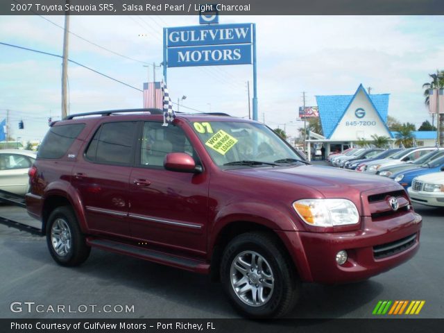 2007 Toyota Sequoia SR5 in Salsa Red Pearl
