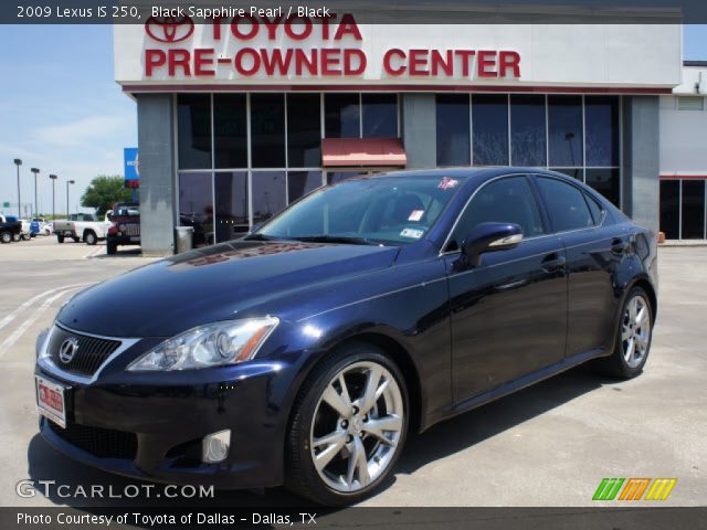 2009 Lexus IS 250 in Black Sapphire Pearl