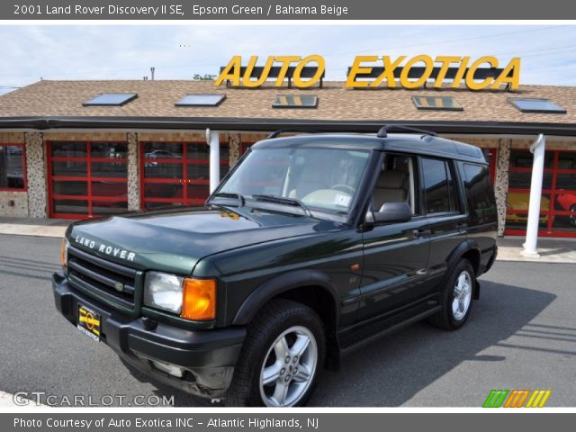 2001 Land Rover Discovery II SE in Epsom Green