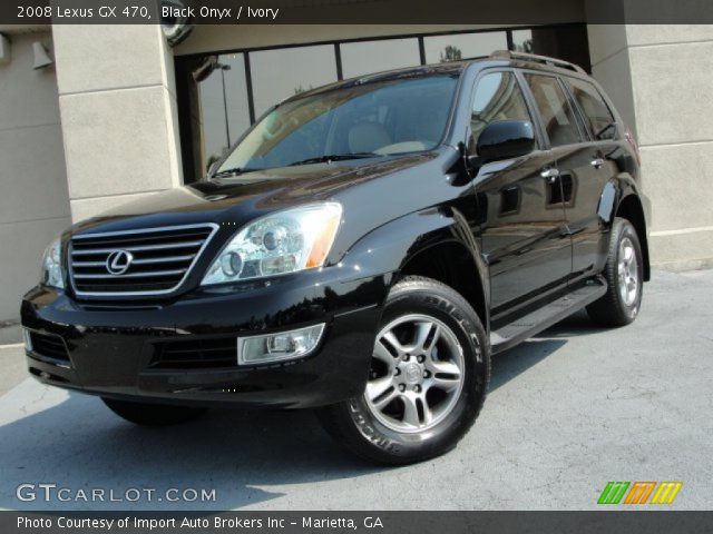 2008 Lexus GX 470 in Black Onyx