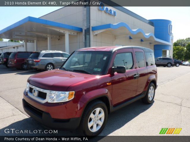 2010 Honda Element EX 4WD in Tango Red Pearl