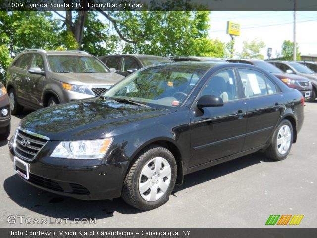 2009 Hyundai Sonata GLS in Ebony Black